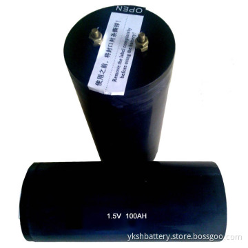 1.5V-100AH Zinc-air Batteries  for emergency lights or pharo